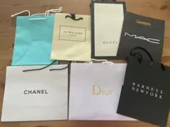 ハイブランドショップ袋9種類　まとめ売り