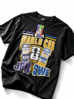会場限定】ワールドカップ 日本vsスウェーデン マッチデーTシャツ L