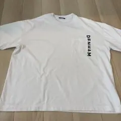新品未使用 DENHAM PRM SS TEE L ポケット ホワイト - メルカリ