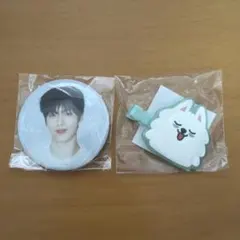 TXT プルバトゥ ヨンモン ヘアクリップ　缶バッジ