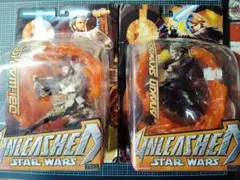未開封 スターウォーズ　unleashedフィギュア2体セットのサムネイル