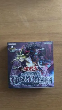 遊戯王 カオスオリジンズ 未開封 1box シュリンク付き - メルカリ