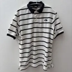THE NORTH FACE パイルボーダーポロシャツ M
