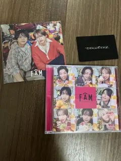 timelesz FAM アルバム 通常盤　プレイリストカード付き