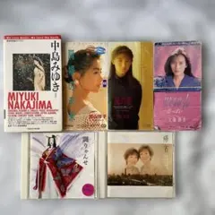CDS/中島みゆき 関連CDS 5枚 書籍オフィシャルデータブック