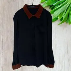 Ciaopanic チャオパニック クレニックシャツ【M】ブラック·ブラウン