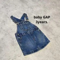 babyGAP 3yearsサイズ　デニムワンピース　スカート
