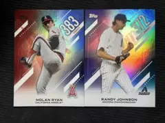 【2枚セット】ノーラン・ライアン ランディ・ジョンソン MLB Topps