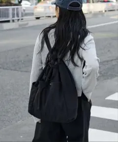 超軽量180g ソフトナイロンナップサック　お値下げ可能！