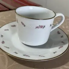 レトロノリタケ　ティーカップ＆ソーサー