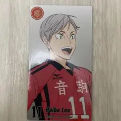 ハイキュー展 ゴミ捨て場の決戦 トレーディングチケット風カード 灰羽リエーフ