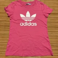 adidas オリジナルス 半袖Tシャツ ピンク