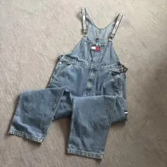 90's TOMMY JEANS デニムオーバーオールのサムネイル