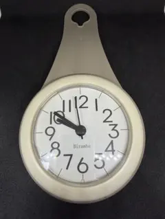 Biramba 防滴仕様 掛時計 バスルーム キッチンのサムネイル