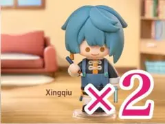 行秋　原神　ドレスアップ　フィギュア　ポップマート