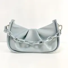 ミニショルダー チェーン ミニバッグ ブルーのサムネイル