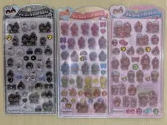 うるちゅるポップシール もんちっち 3点セット