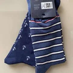 お値下げ！　トミーヒルフィガー ネイビーソックス 2足セット　メンズ