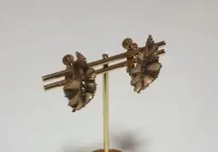 ヴィンテージ　アンティーク　ゴールド　　リーフ　クラシック