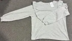 coen トップス 白 フリフリ Mサイズ 新品 コーエン