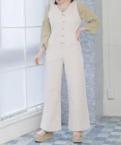 RETRO GIRL サロペット Fサイズ タグあり