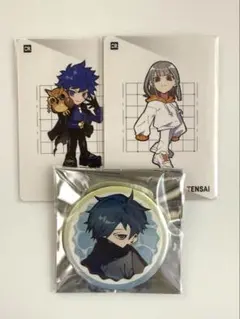 CR VanilLa Teusai Milreo 缶バッジ　コレカ　セット