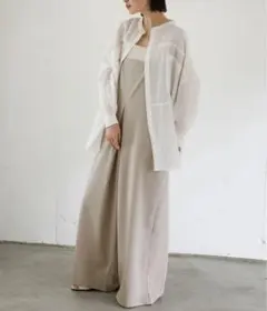 サロペット　Tucked Wide Overallsのサムネイル
