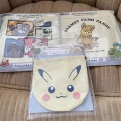 2024 pokemon collection ハンドタオル　巾着セット一番くじ