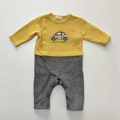 センスオブワンダー　ロンパース　リバティ　車　70cm