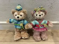 TDSダッフィー & シェリーメイ 七夕ぬいぐるみ 2体セット　ディズニー