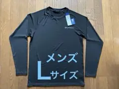 1-3 phiten ファイテン　メンズ長袖Ｔシャツ　黒 Lサイズ　新品タグ付きのサムネイル