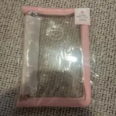 メリング meringu ファイルバインダーA6 シール帳 ピンク　クリア