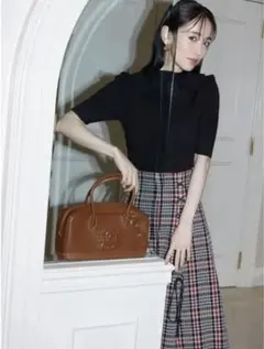 新品タグ付き⭐︎ スナイデル　フリルカラーニットプルオーバー