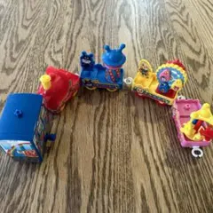 アンパンマン　連結車　遊園地　5個セット　食玩