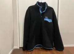 Patagonia Synchilla フリースジャケット L ブラック/ブルー