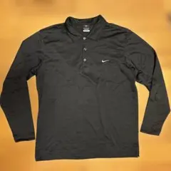NIKE SPHERE DRY 長袖ポロシャツ ブラック XLのサムネイル