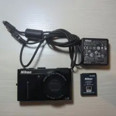Nikon COOLPIX P300 動作確認済 コンデジ レトロ - メルカリ