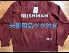 ゴルフウエァー　IRISHMAN ジャガードニット（MENS)Sサイズ