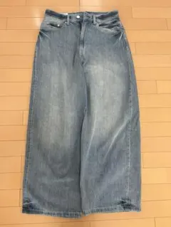 H&Mスーパーバギー　デニム　美品　未使用