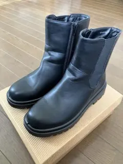 サイドゴアブーツ ブラック