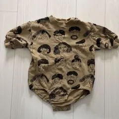 MARKYOURDAY 顔イラストロンパース　80センチ