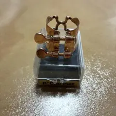 ハリソン　ピンクゴールド　Bbクラリネット リガチャー 金属製のサムネイル