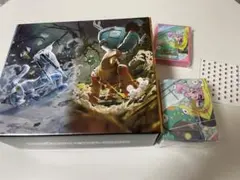 ポケモンカード　ジムセット　ナンジャモデッキケース　スリーブ　開封後レアカード