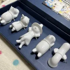 ムーミン　 陶器製箸置き 5個セット