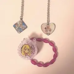 ひろがるスカイプリキュア キュアバタフライ キュアウィング ネックレス 未使用