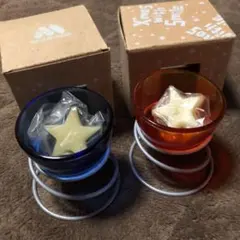 未使用☆ゆらゆらお星さまキャンドル　2個セット