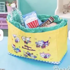 ちいかわサンリオキャラクターズ レジかごバッグ イエロー