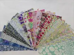 ③リバティ　10x20cm　20枚セット　古い柄