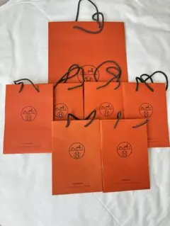 値下げ‼️ 【エルメス紙袋セット】大1＋小6✨GUCCIおまけ付き