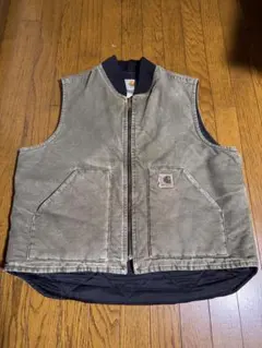 USA製 90s Carhartt ダックベスト モスグリーン V02 MOS - メルカリ